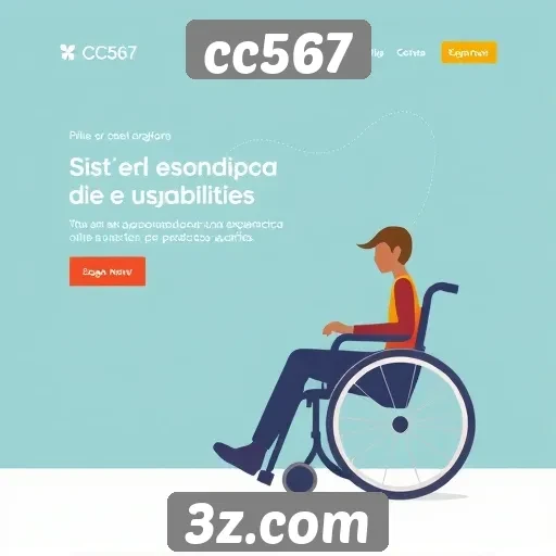 Acessibilidade e usabilidade no site cc567